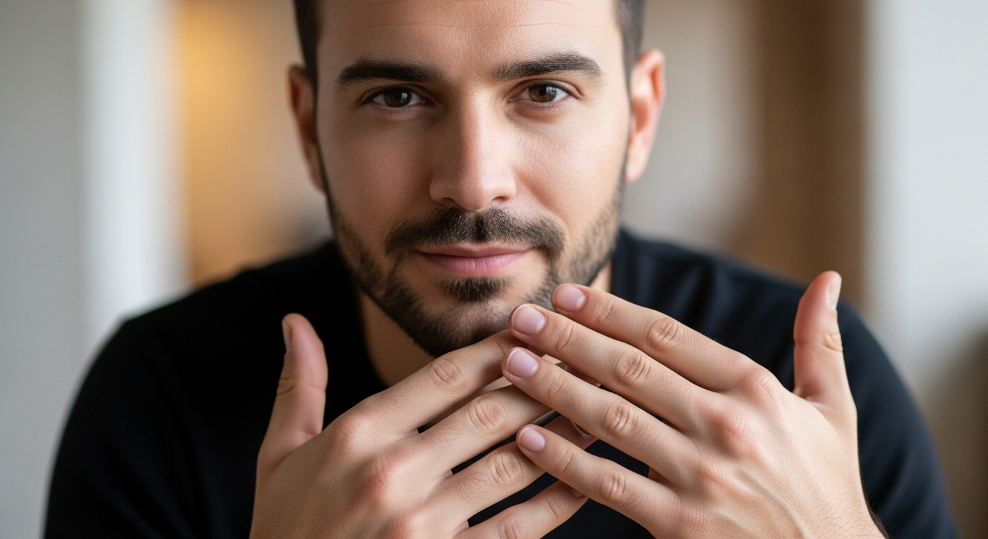 Чоловічий манікюр з покриттям — новий стандарт доглянутого стилю