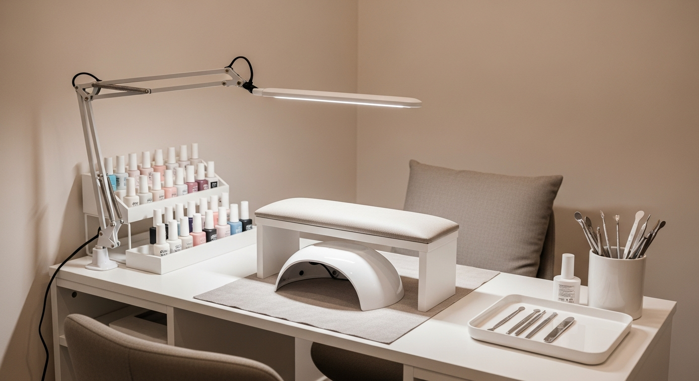Як створити комфортне робоче місце майстра манікюру