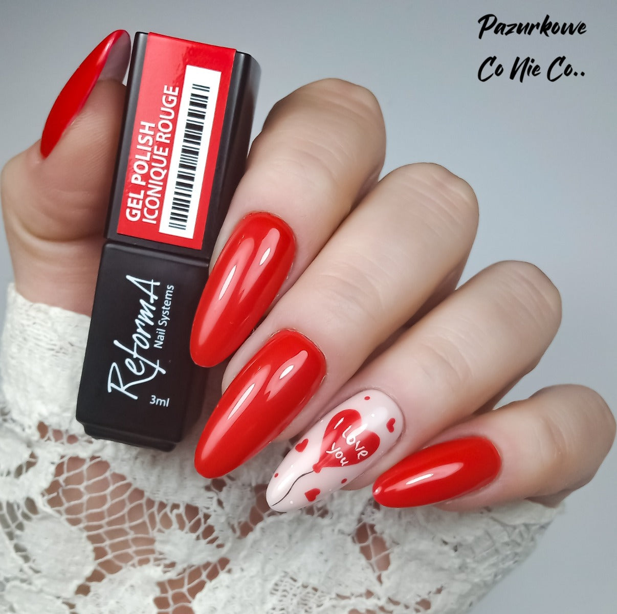Гель-лак - GP Iconique Rouge, 10 мл