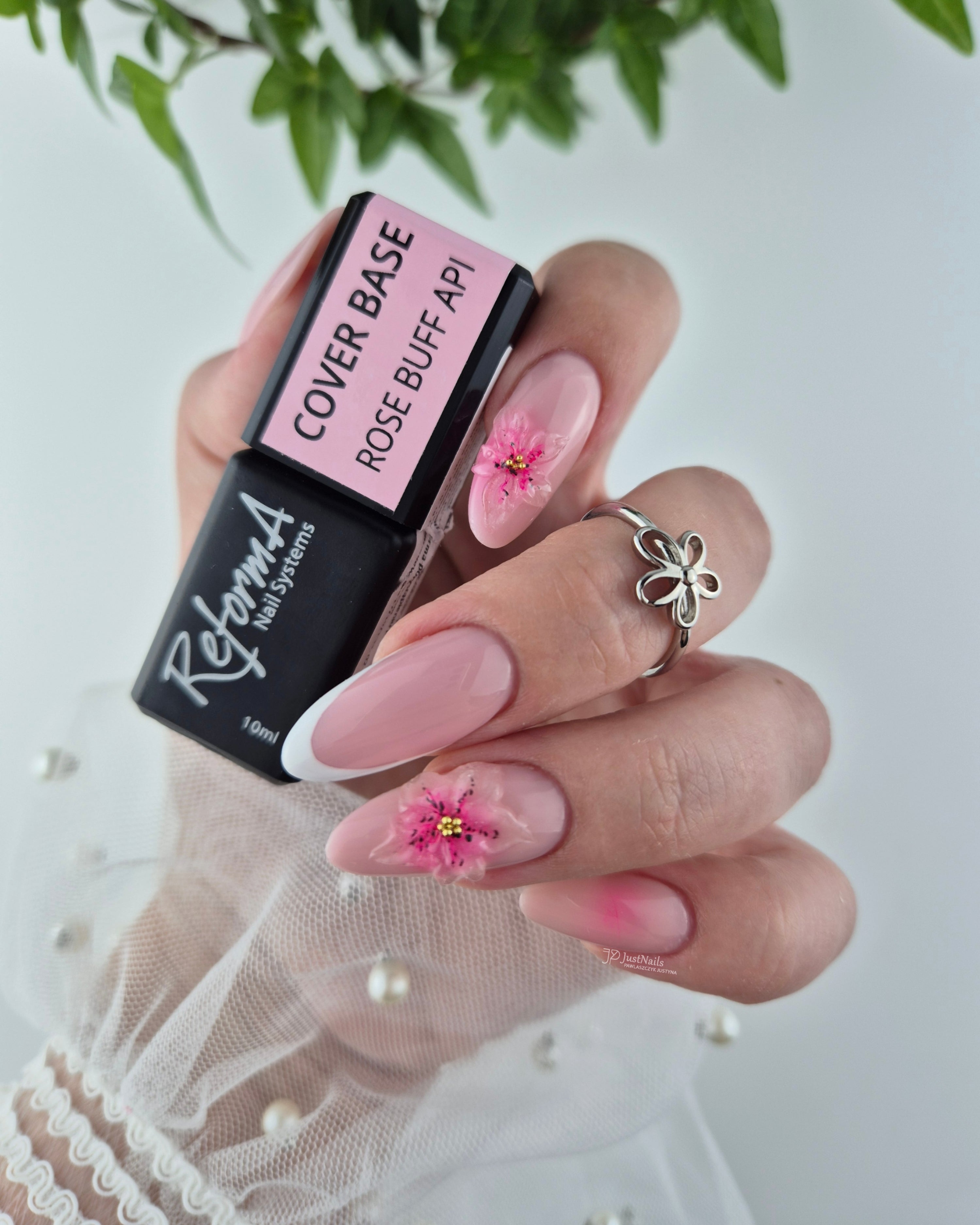 Cover Base Rose Buff API - Камуфлююча база, рожева, трояндова - 30 г