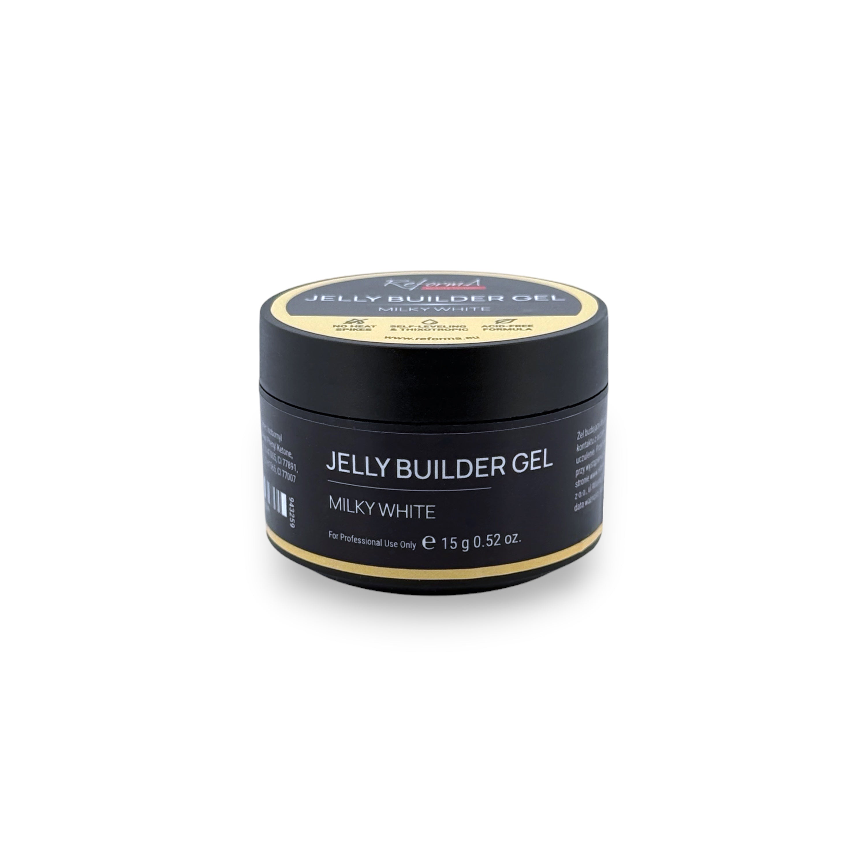 Jelly Builder Gel Milky White, 15 g