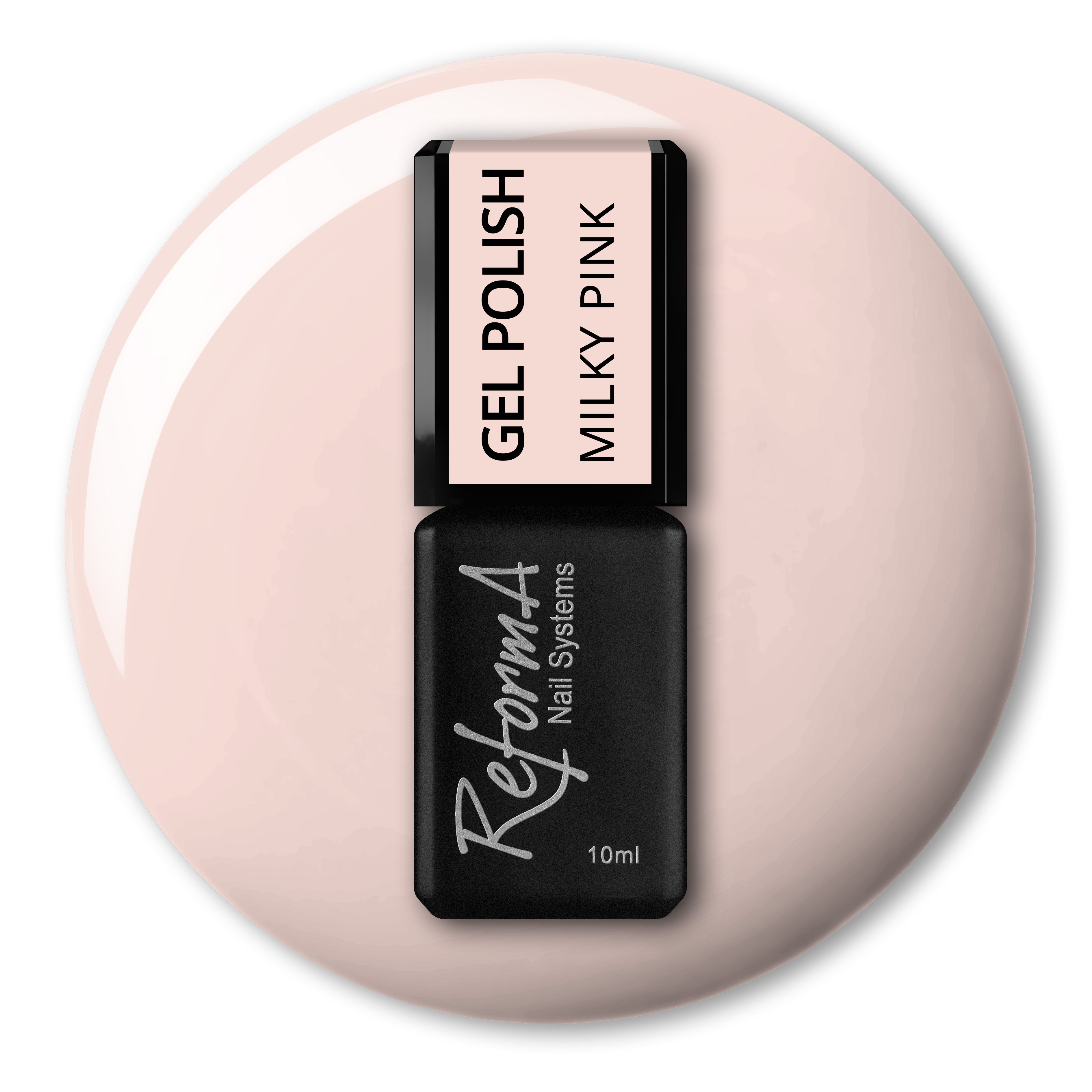 ミシェル Гель-лак - GP Milky Pink, 10 мл - ReformA [UA]