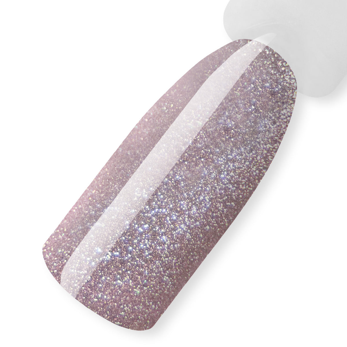 Гель-лак Cat Eye Deep Pink, 10 мл - свотч на типсі, колекція WATER CAT EYE ReformA
