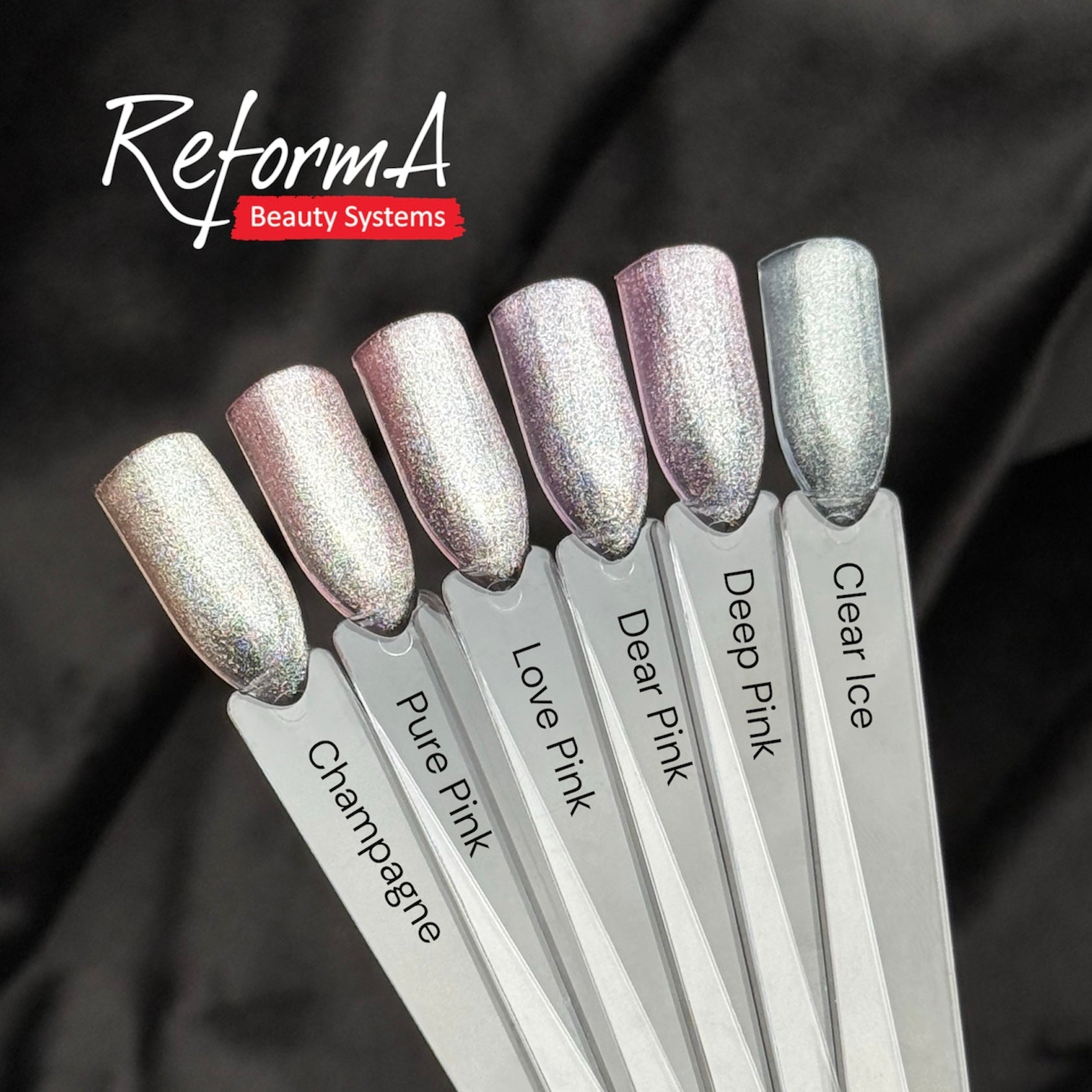 Колекція WATER CAT EYE ReformA - 6 гель-лаків з ефектом Cat Eye, 10 мл